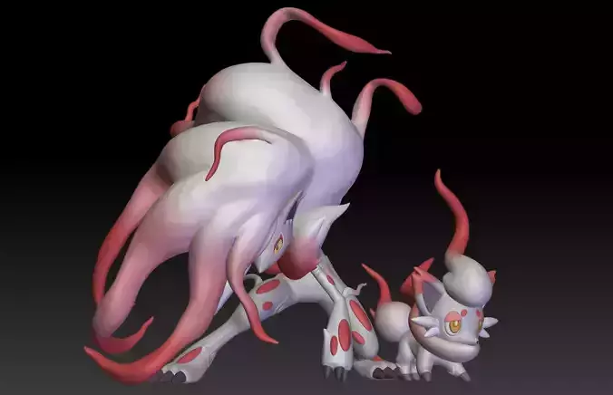 Pokemon Hisuian Zorua Zoroark