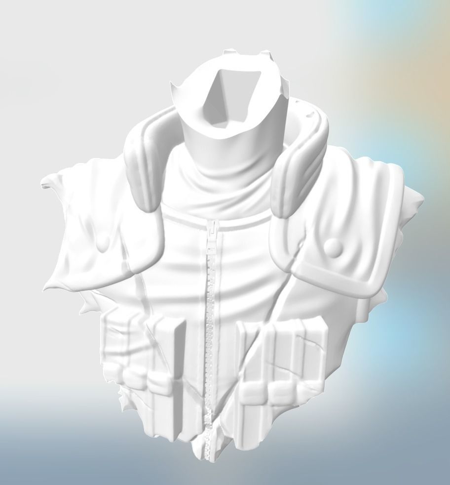 Kakashi Hatake Bust 3D print model_2