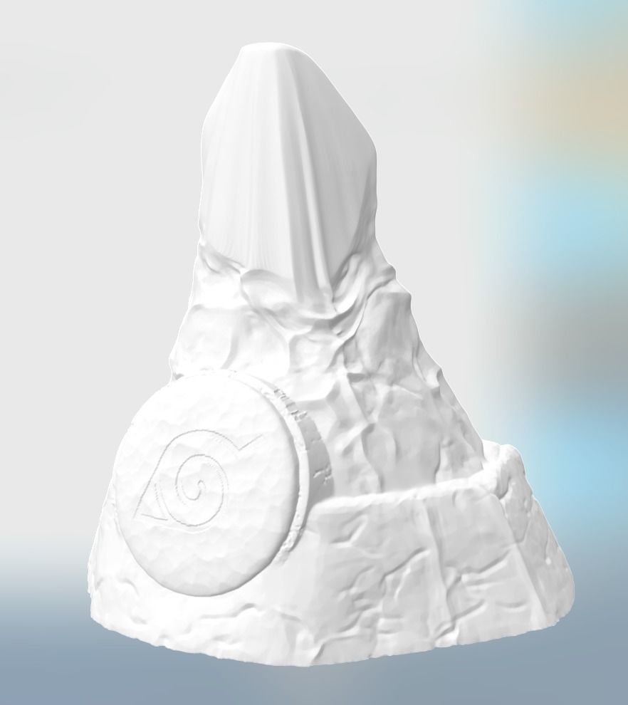 Kakashi Hatake Bust 3D print model_3