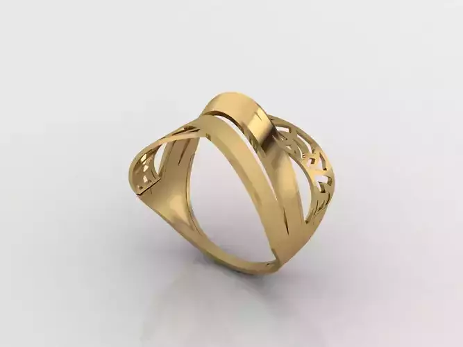 Women Plain Ring Ready STL 3DM Models Womens Rings 3D models