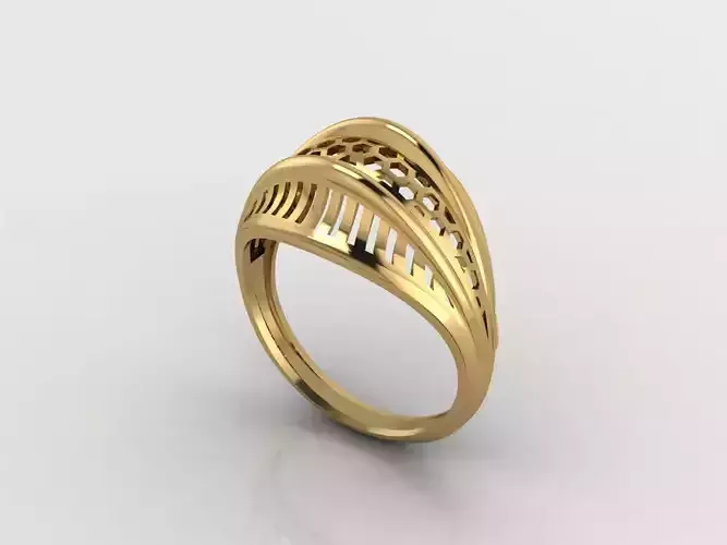 Women Plain Ring Ready STL 3DM Models Womens Rings 3D models
