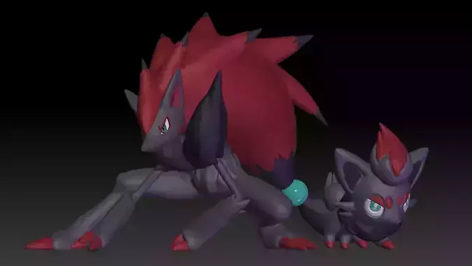 Pokemon Zorua Zoroark