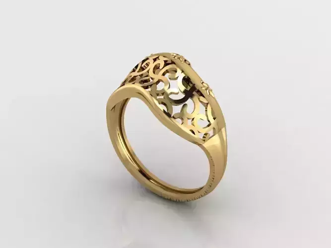 Women Plain Ring Ready STL 3DM Models Womens Rings 3D models