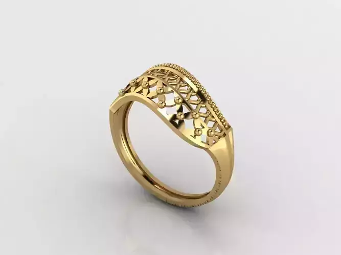 Women Plain Ring Ready STL 3DM Models Womens Rings 3D models