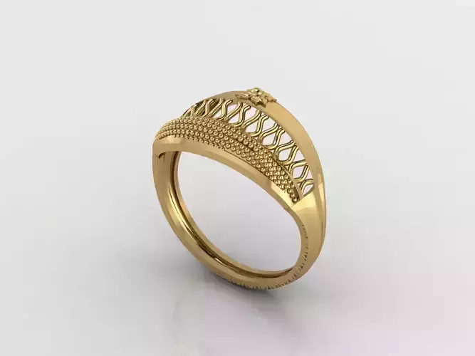Women Plain Ring Ready STL 3DM Models Womens Rings 3D models