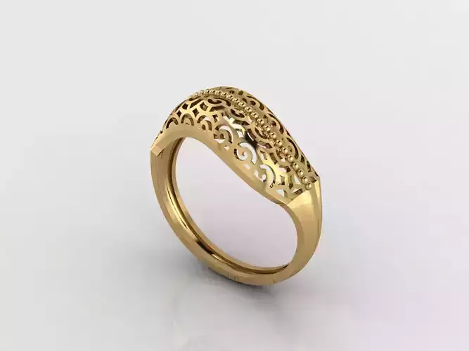 Women Plain Ring Ready STL 3DM Models Womens Rings 3D models