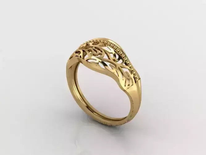 Women Plain Ring Ready STL 3DM Models Womens Rings 3D models