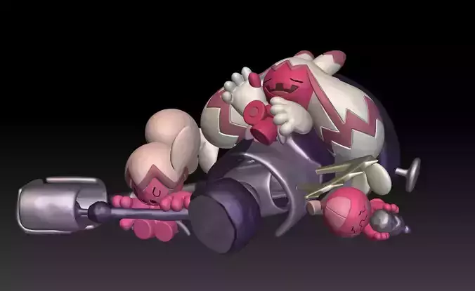 Pokemon Tinkatink Tinkatuff Tinkaton