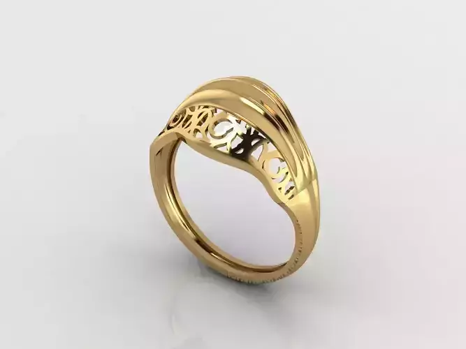 Women Plain Ring Ready STL 3DM Models Womens Rings 3D models