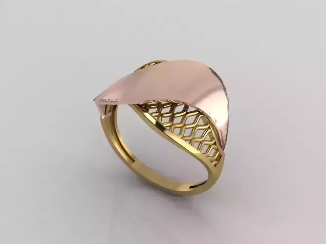 Women Plain Ring Ready STL 3DM Models Womens Rings 3D models