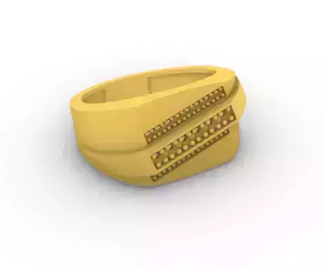Man Ring SM 3D print model