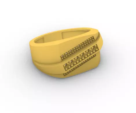 Man Ring SM 3D print model_0