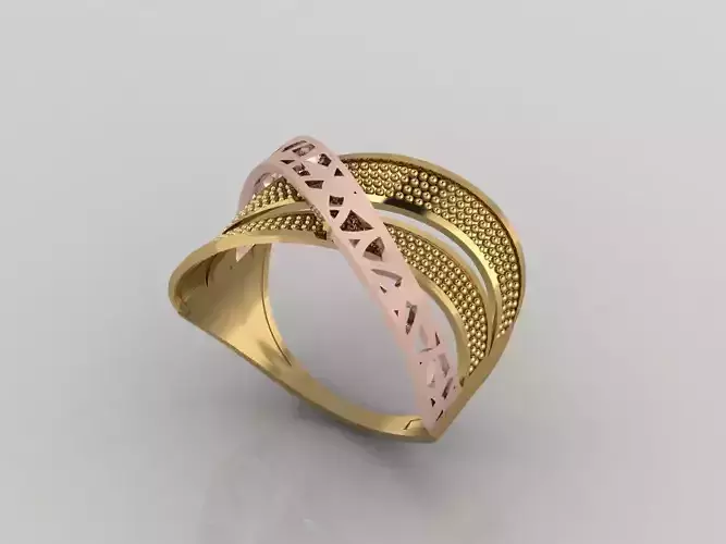 Women Plain Ring Ready STL 3DM Models Womens Rings 3D models