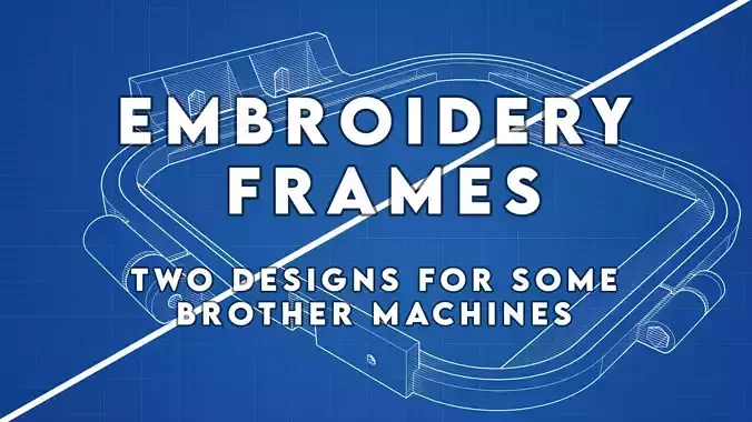 Embroidery Frames Brother BP 3D print model