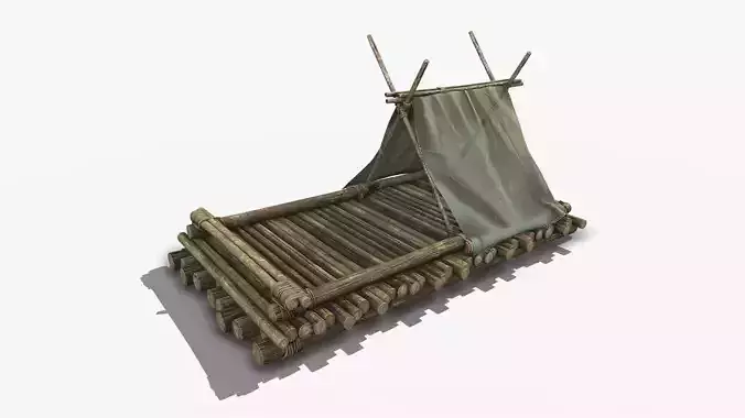 Wooden Raft 1