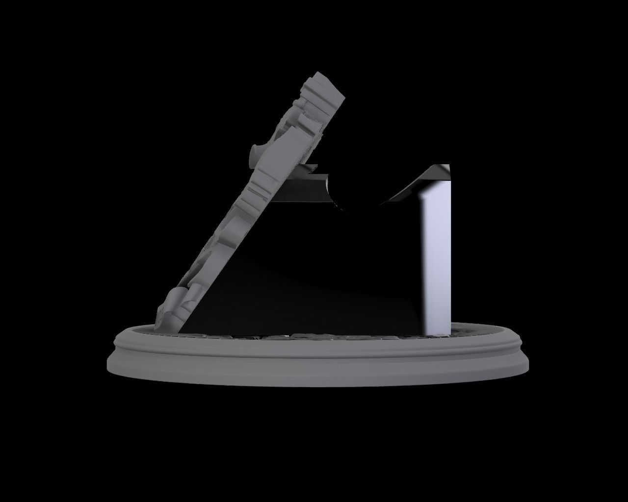 Hogwarts Legacy - Gryffindor PS5-PS4-XBOX controller stand 3D print model_2
