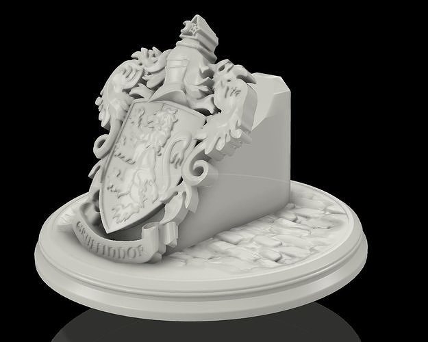 Hogwarts Legacy - Gryffindor PS5-PS4-XBOX controller stand 3D print model