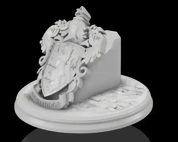 Hogwarts Legacy - Gryffindor PS5-PS4-XBOX controller stand 3D print model