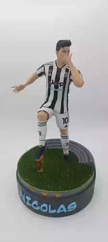 Dybala football 3D print model