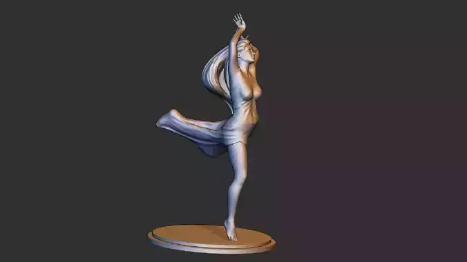 Dancing Woman 2 3D print model