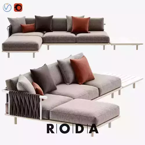 RODA - EDEN Sofa Composition 02 3D model