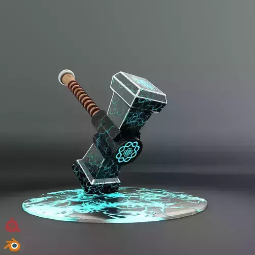 Frost Hammer 3D model