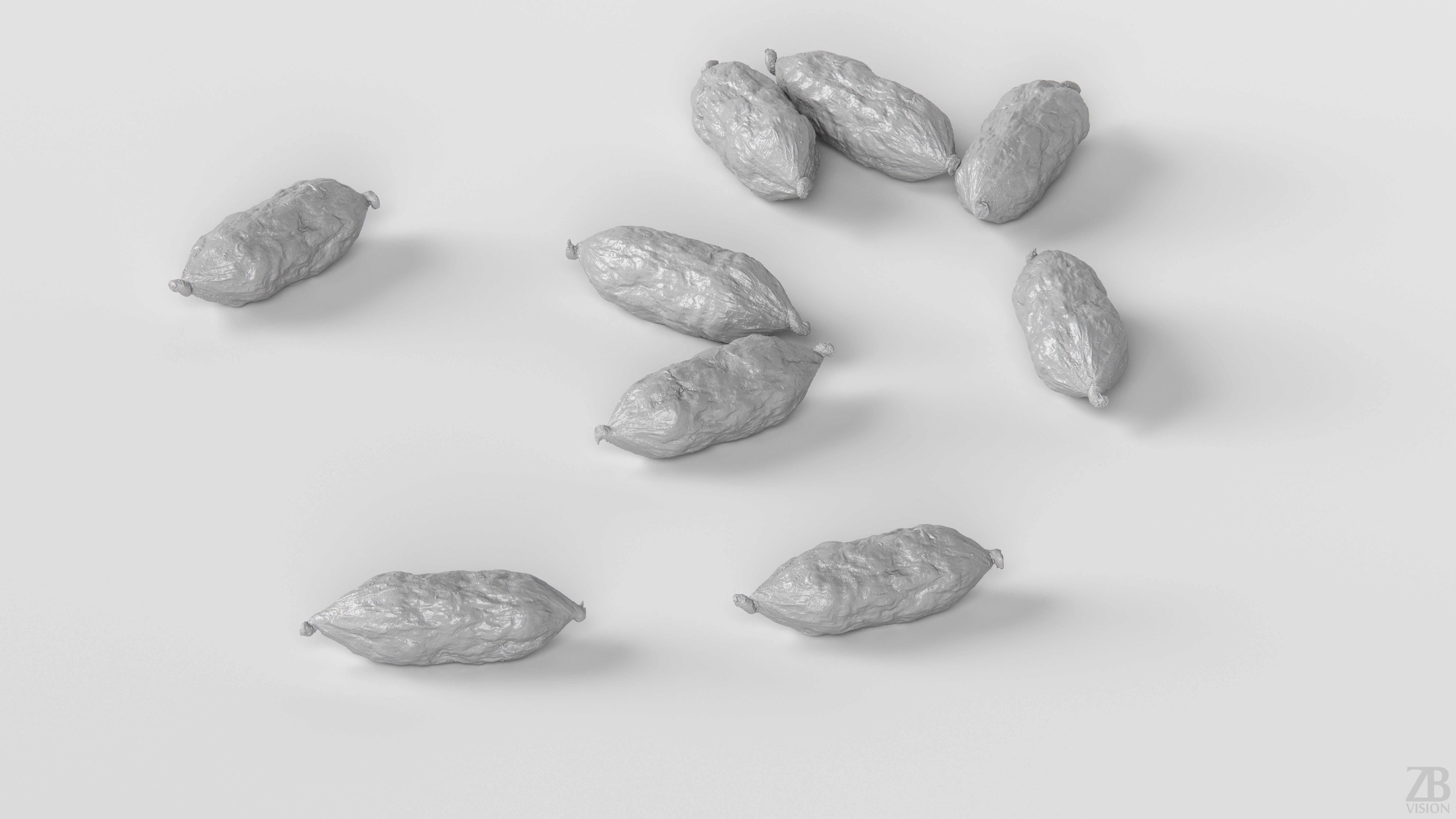 Fuet Salami 3D model_3