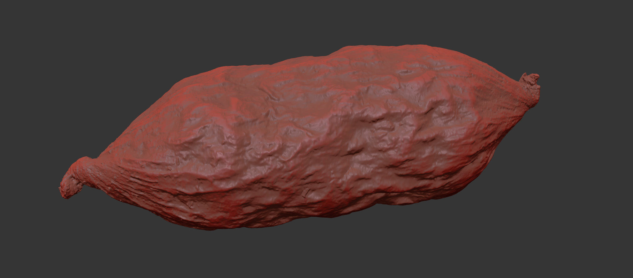 Fuet Salami 3D model_7