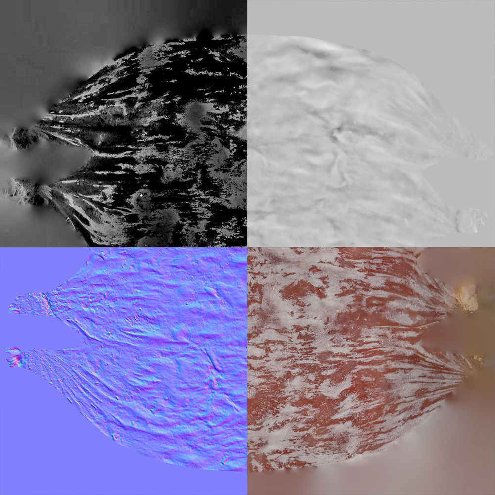 Fuet Salami 3D model_8