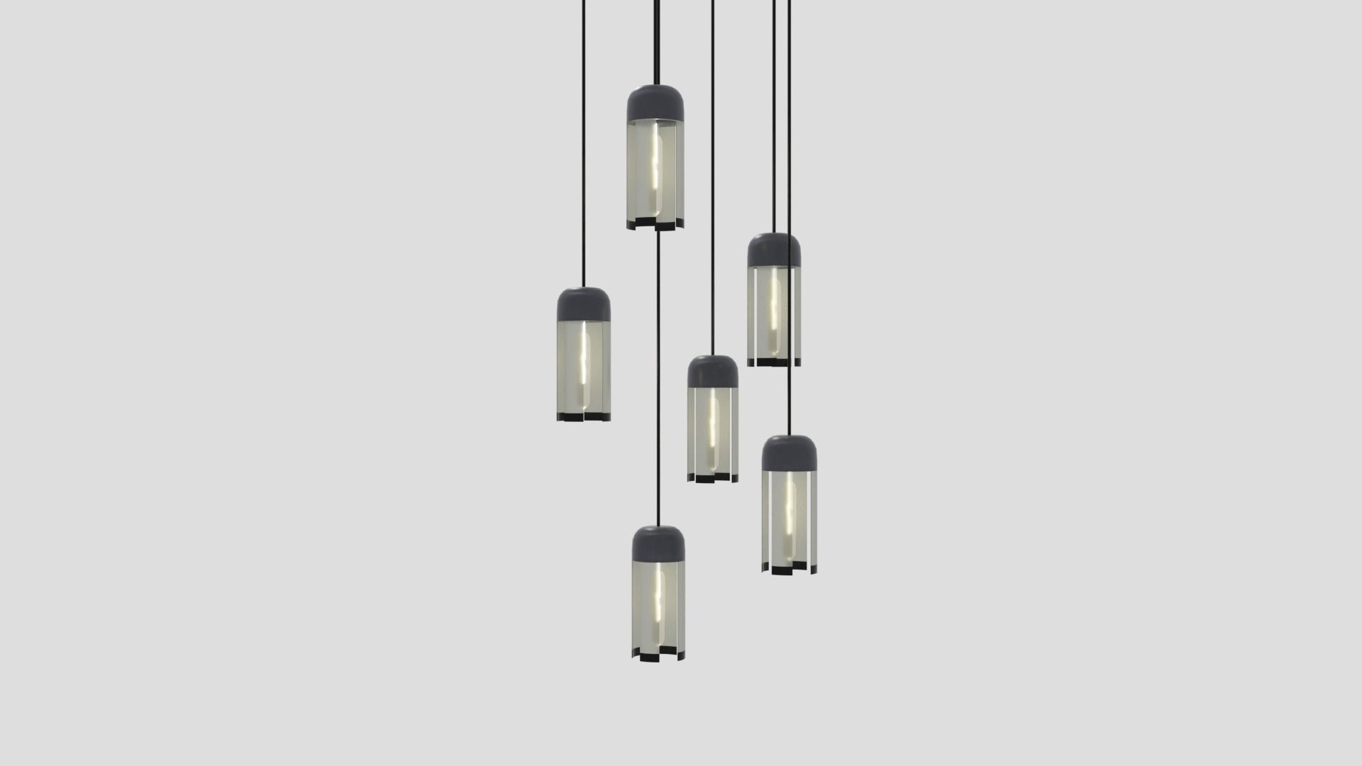 LivingRoom Lights 3D model_2