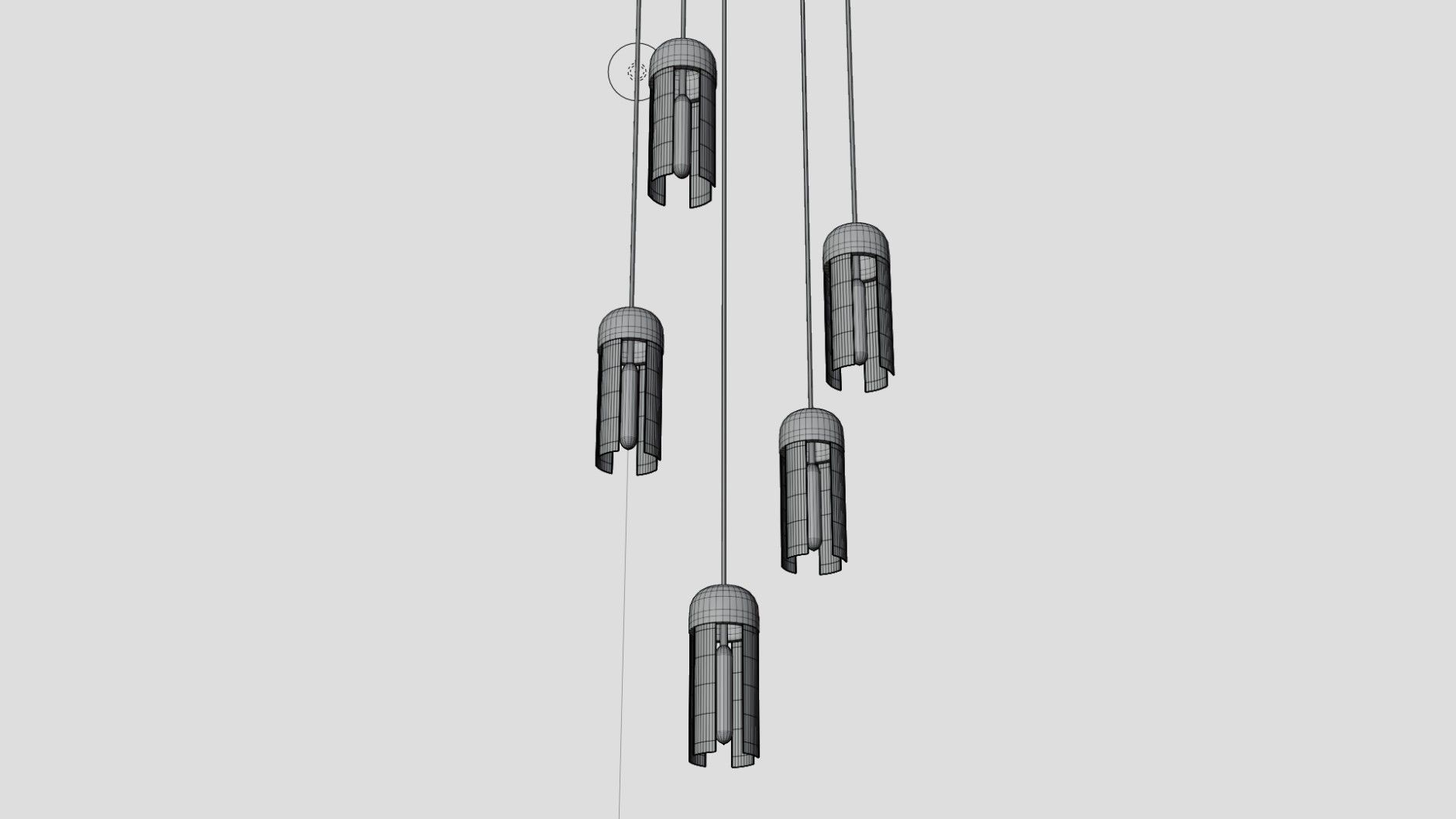 LivingRoom Lights 3D model_5