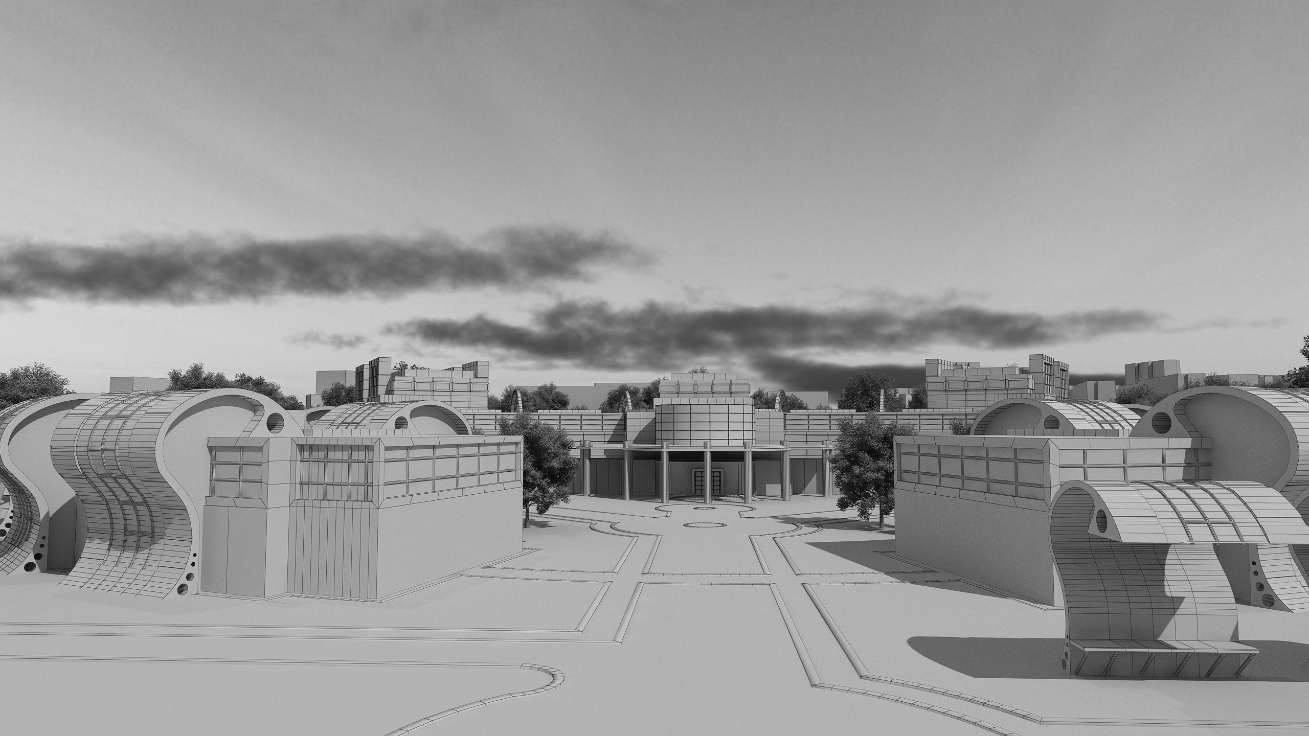 0131 - Hospital Architecture Project 3D model_22