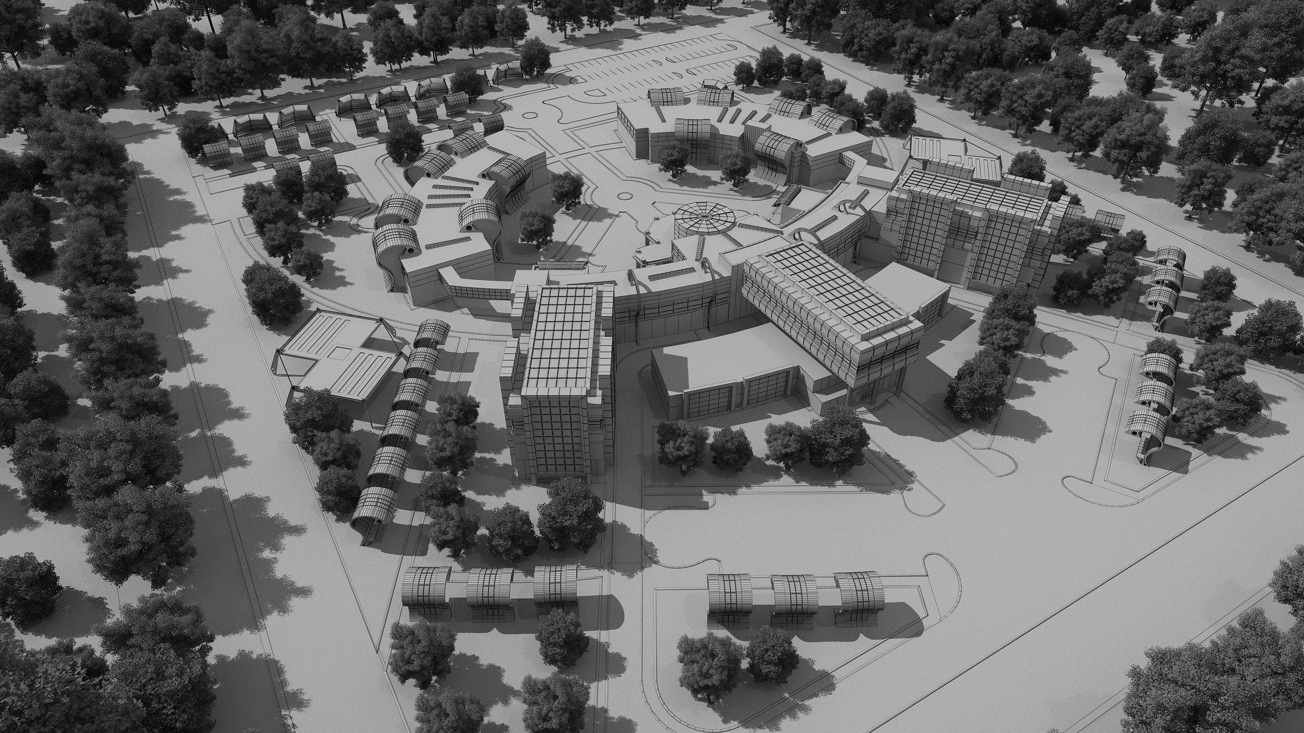 0131 - Hospital Architecture Project 3D model_17