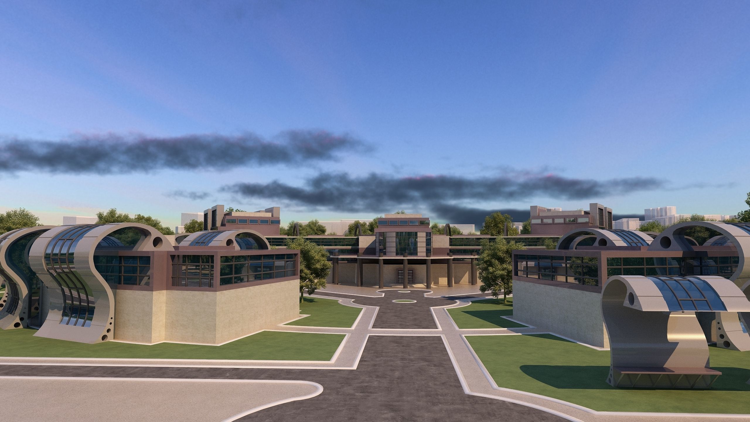 0131 - Hospital Architecture Project 3D model_10