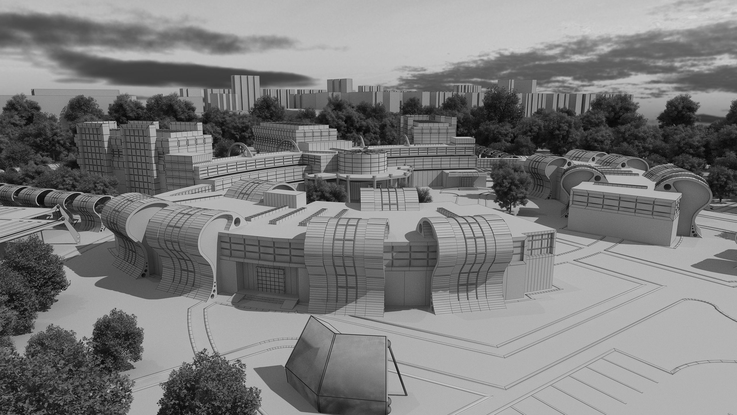 0131 - Hospital Architecture Project 3D model_15