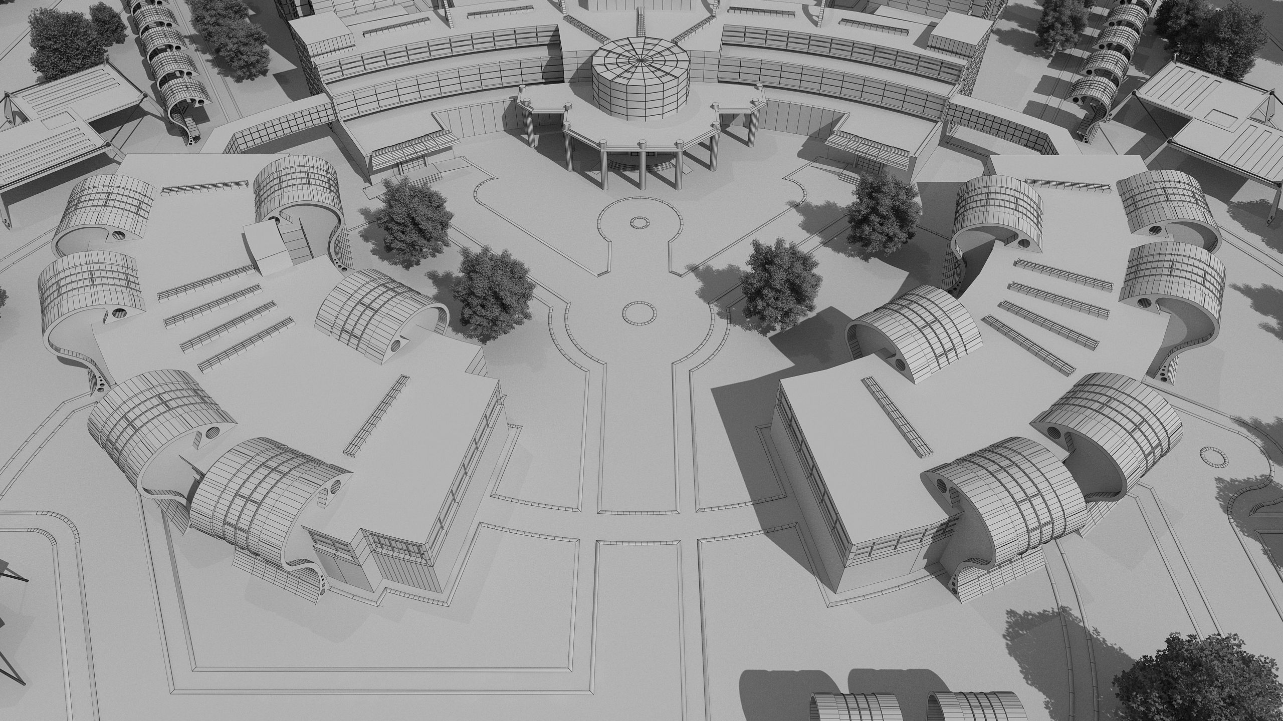 0131 - Hospital Architecture Project 3D model_21