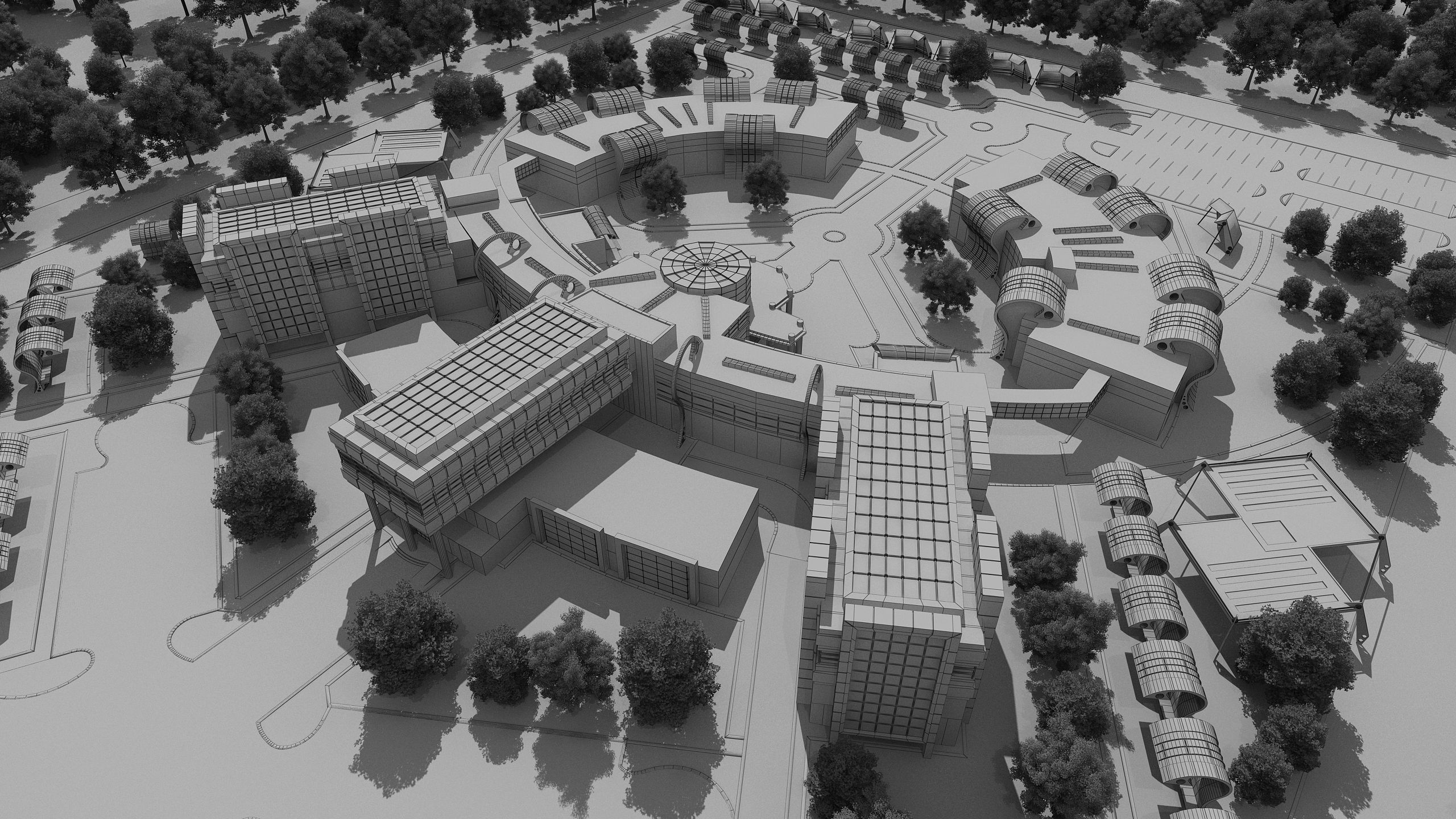 0131 - Hospital Architecture Project 3D model_18