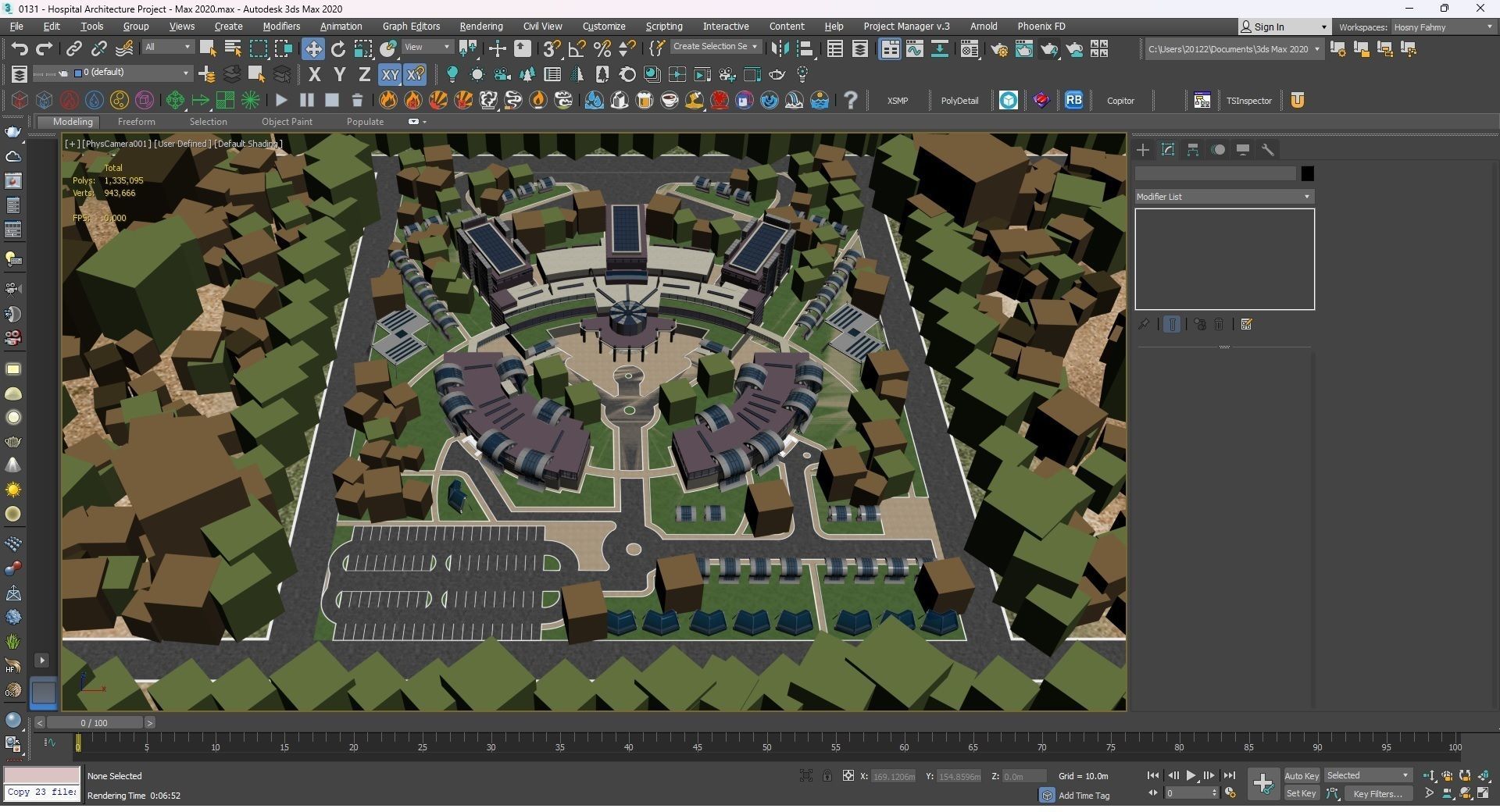 0131 - Hospital Architecture Project 3D model_24