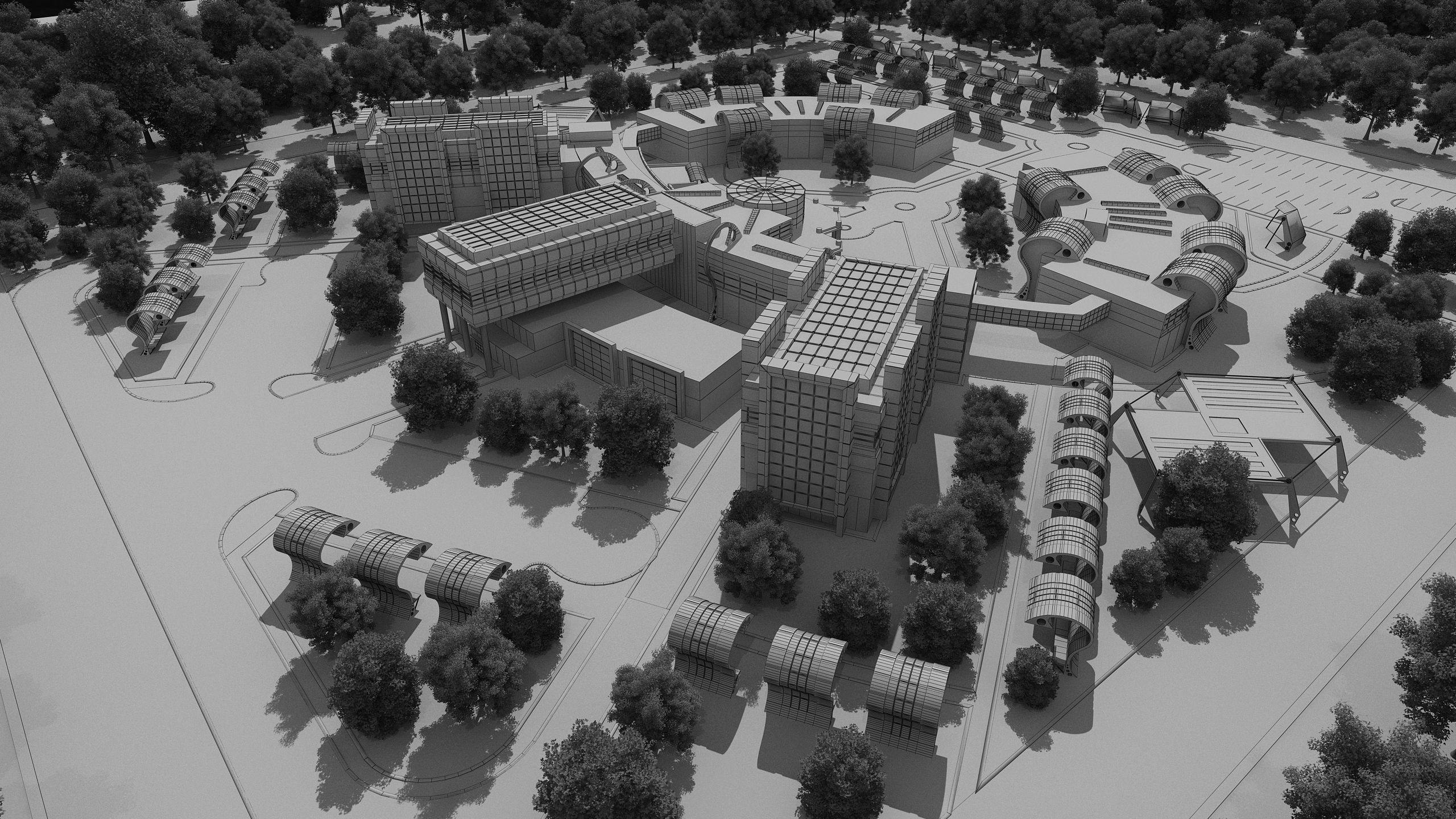 0131 - Hospital Architecture Project 3D model_19