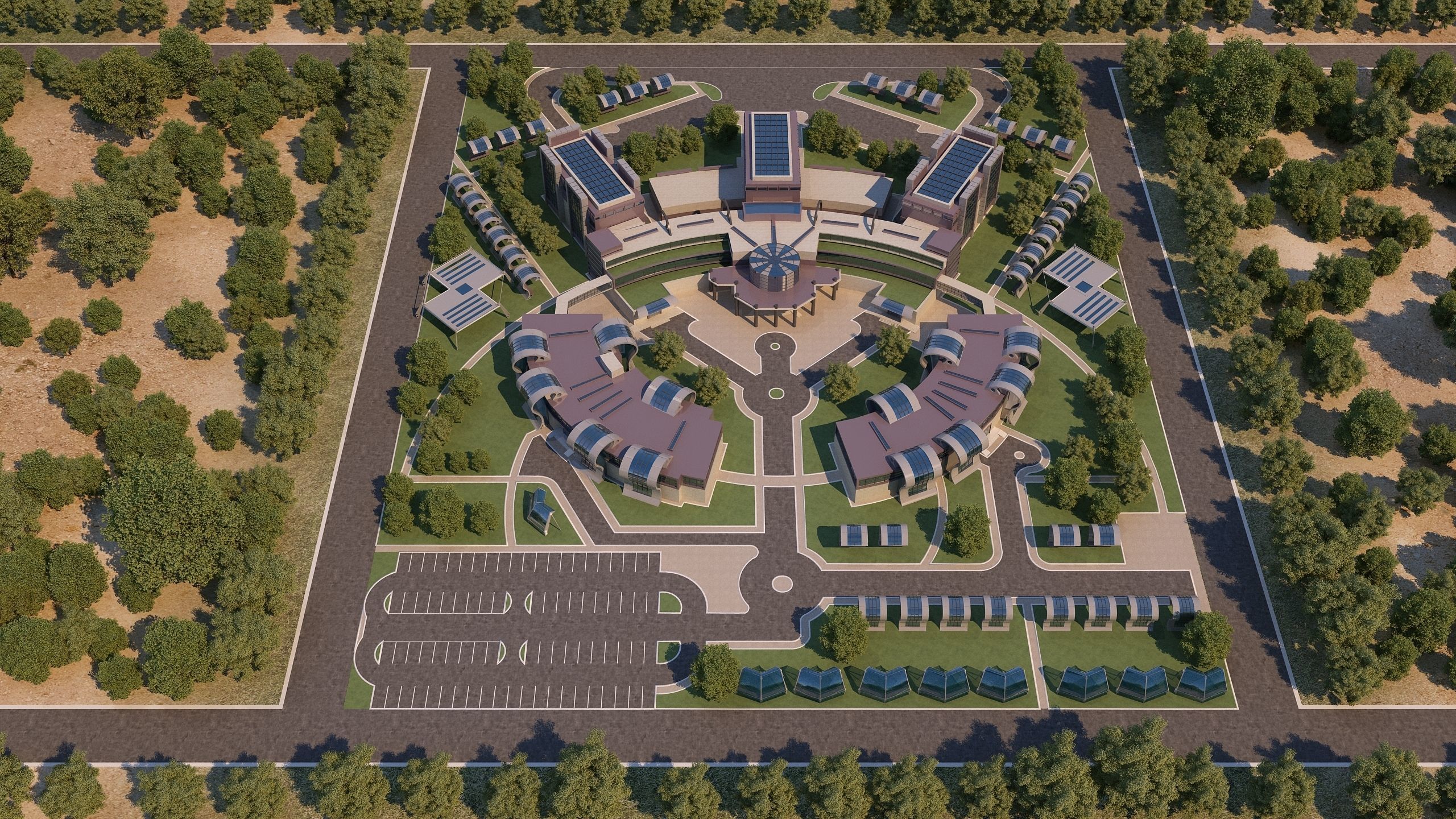 0131 - Hospital Architecture Project 3D model_1