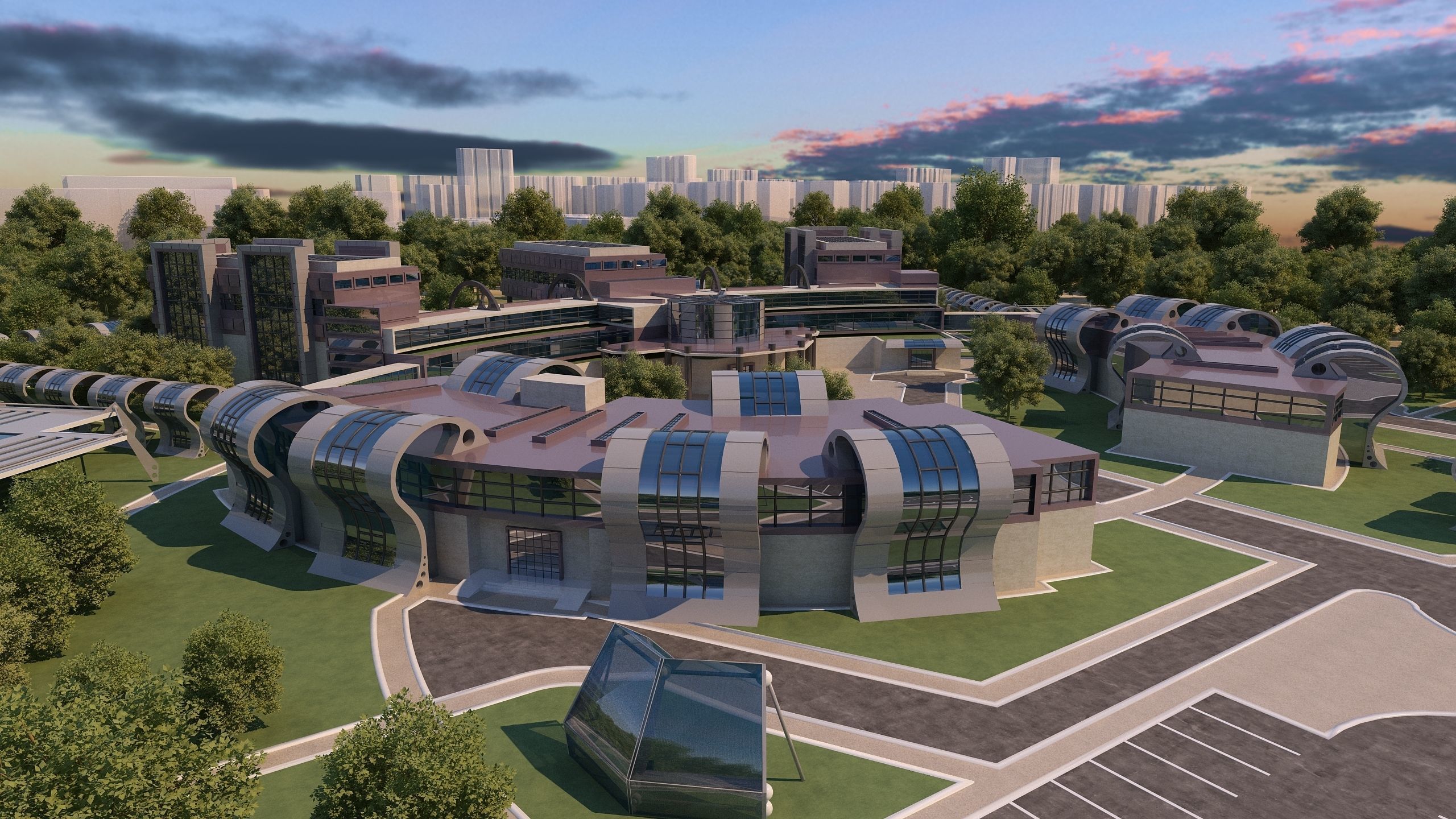 0131 - Hospital Architecture Project 3D model_3