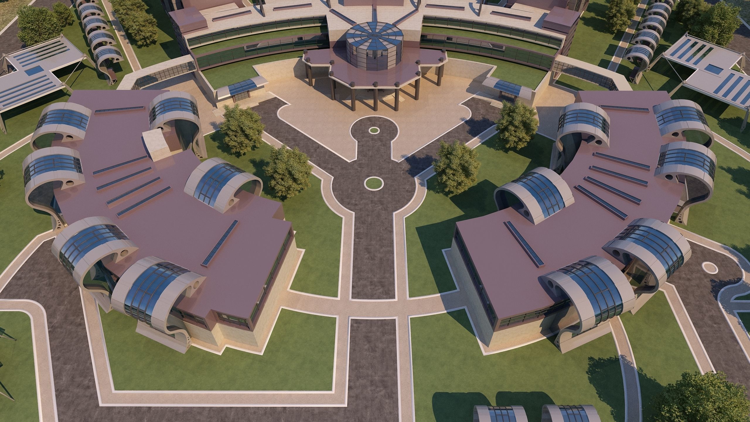 0131 - Hospital Architecture Project 3D model_9