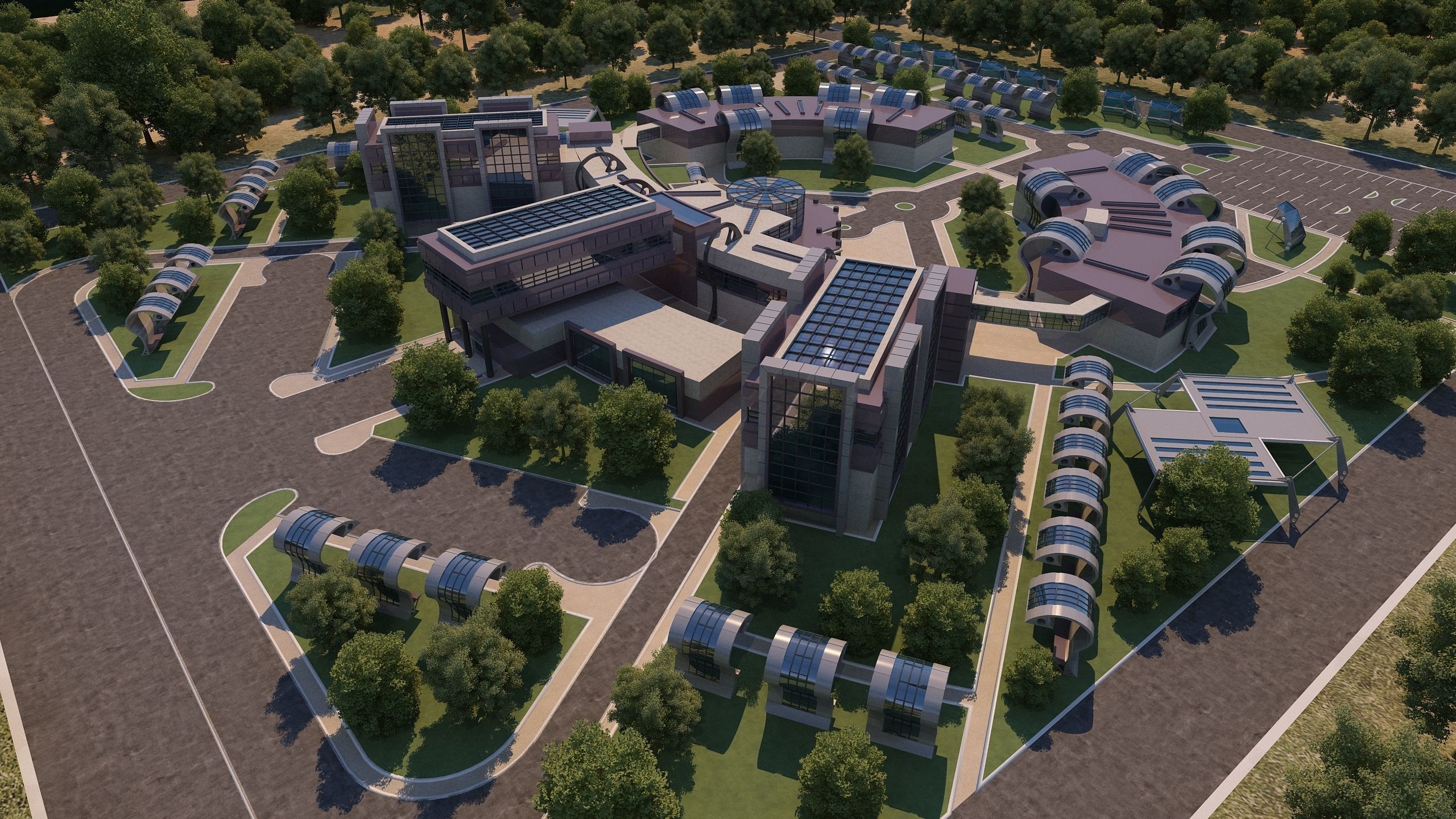 0131 - Hospital Architecture Project 3D model_7