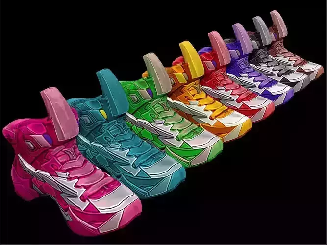 Anime  sneakers 8 colors