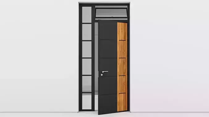 Aluminium door 206
