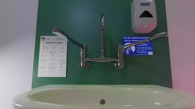 Hospital or Lab sink