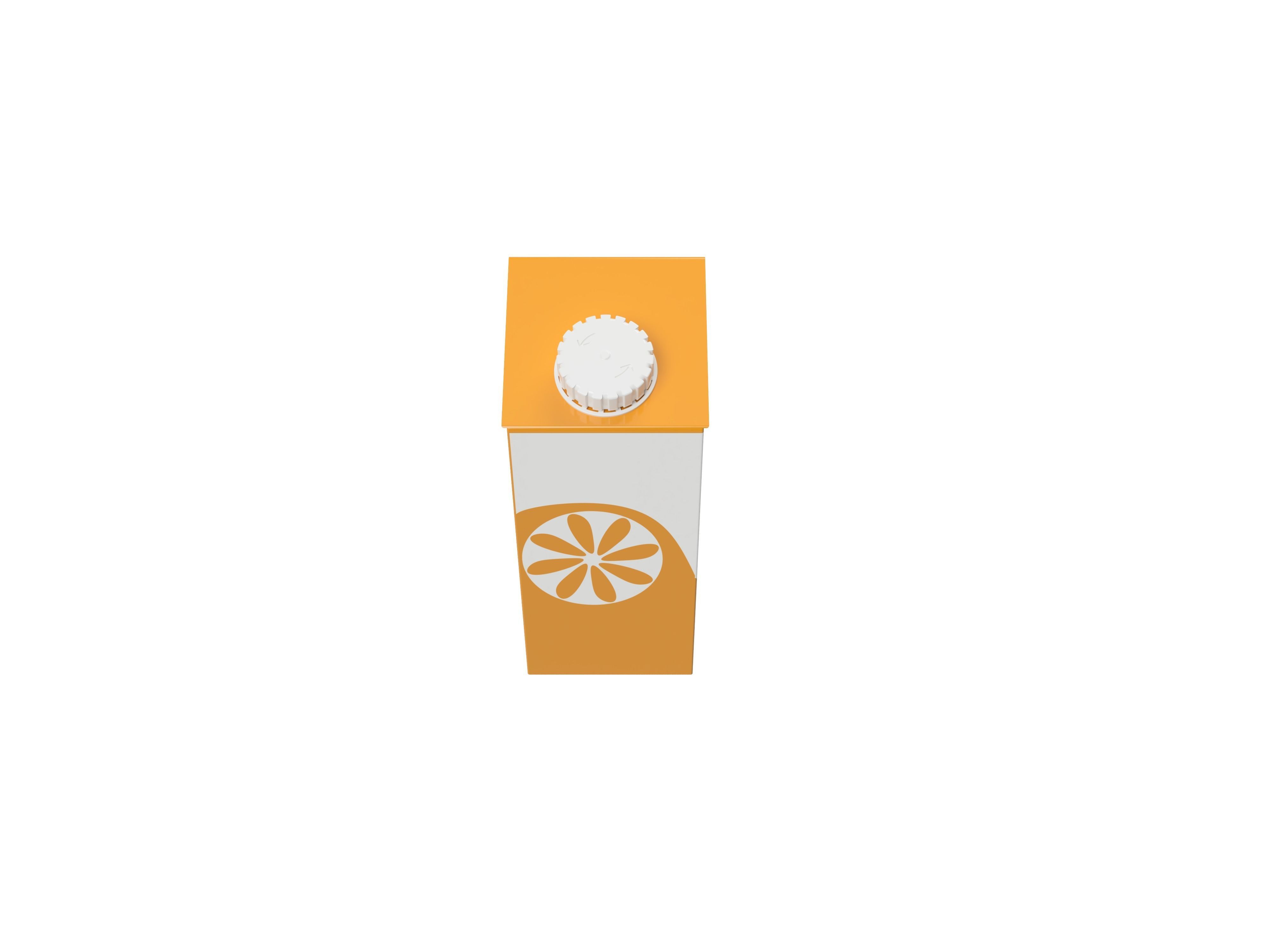 Orange juice  3D print model_3