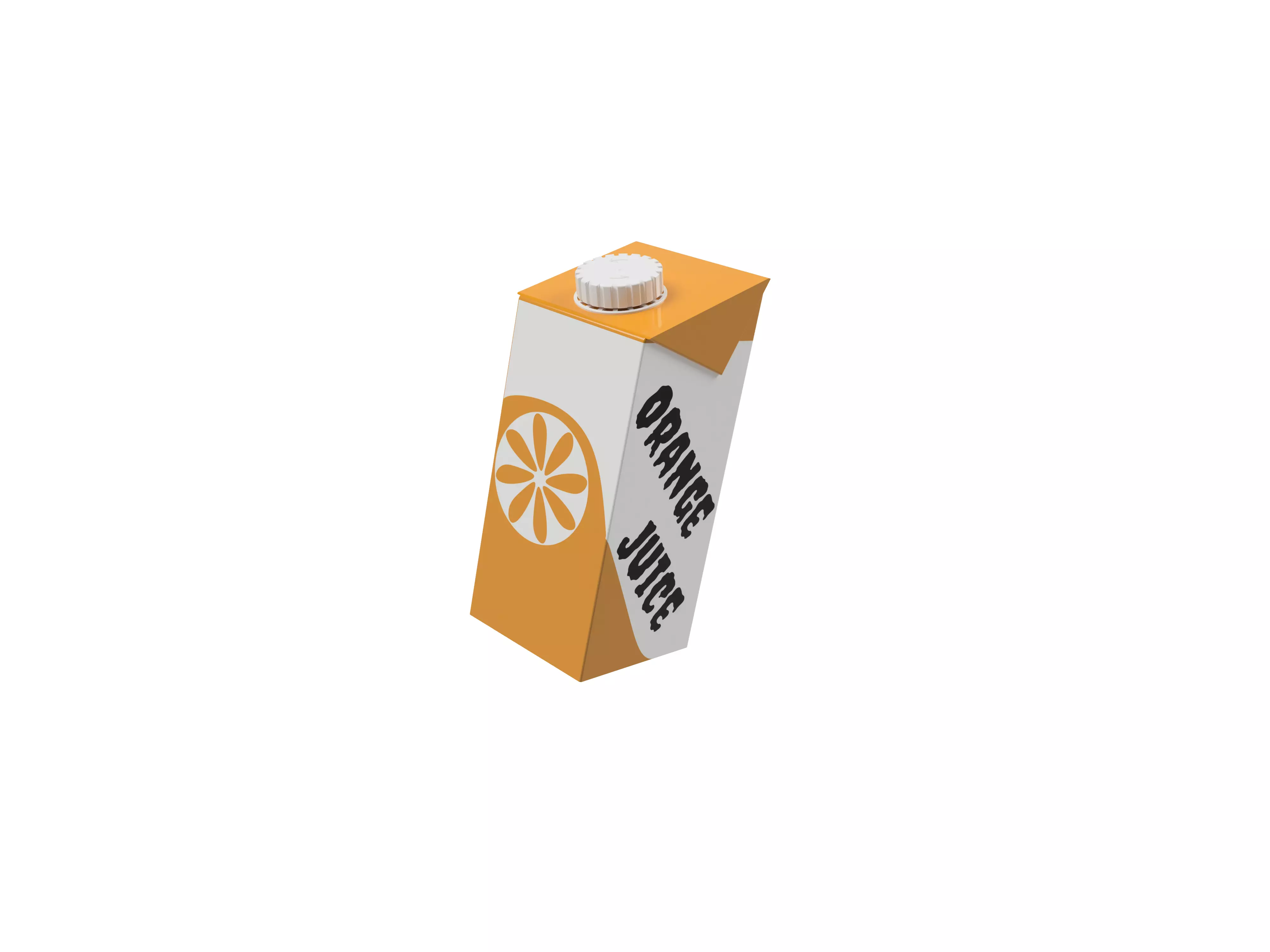 Orange juice  3D print model_0