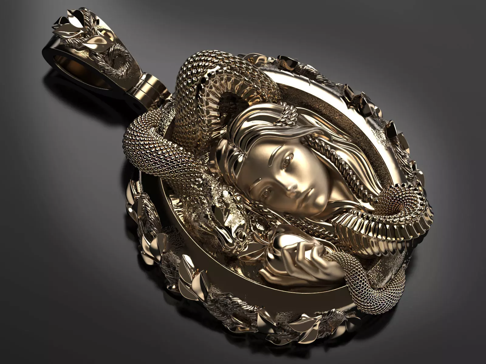 Eve pendant 3D print model_0