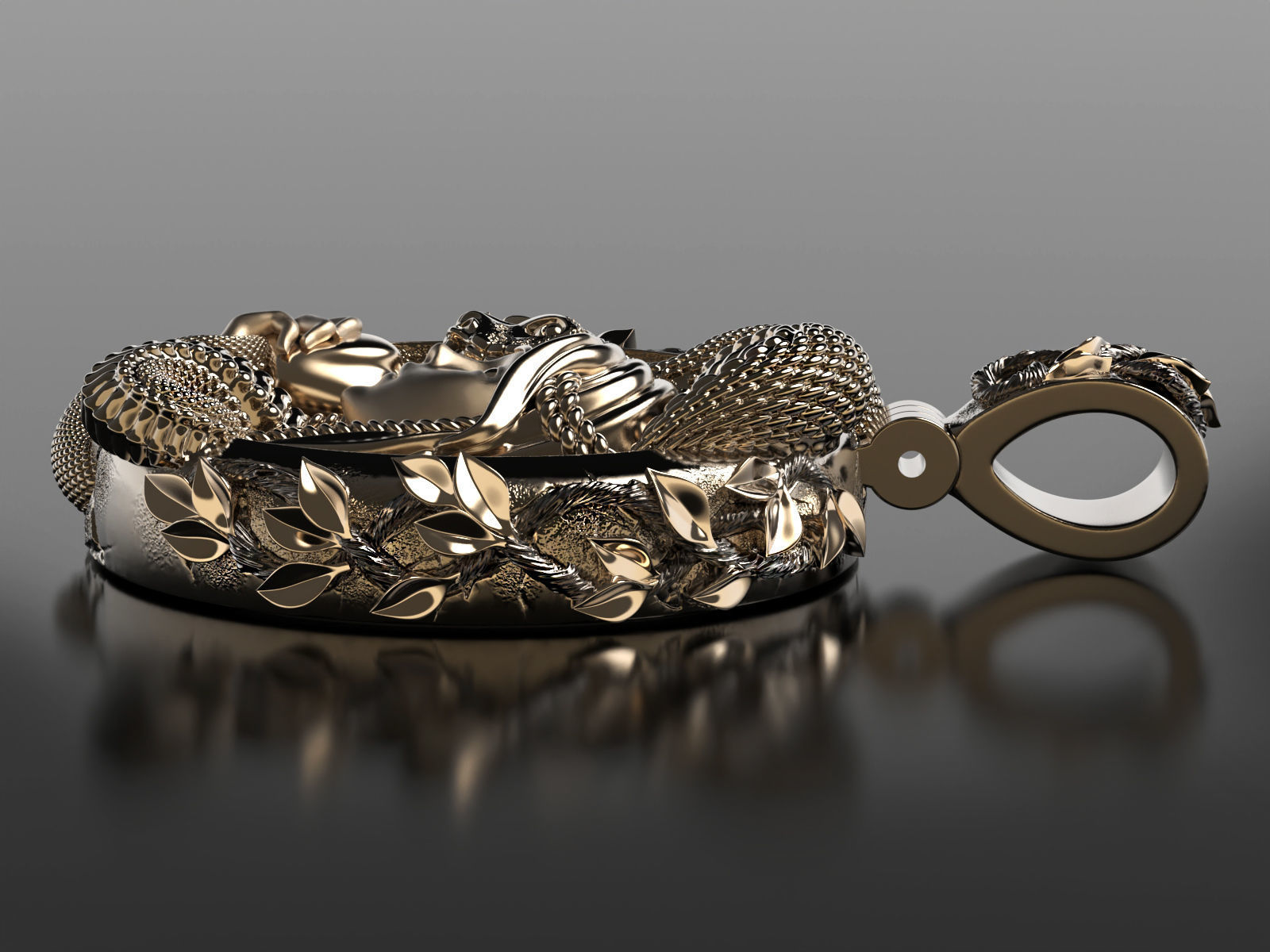 Eve pendant 3D print model_6